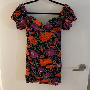 Zara floral dress